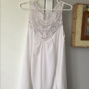 Lace white Dress